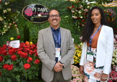 Santosh Kulkarni , Managing Director of P J Dave Flora together with the director of PJ Dave Flora ltd, Janki Dave.